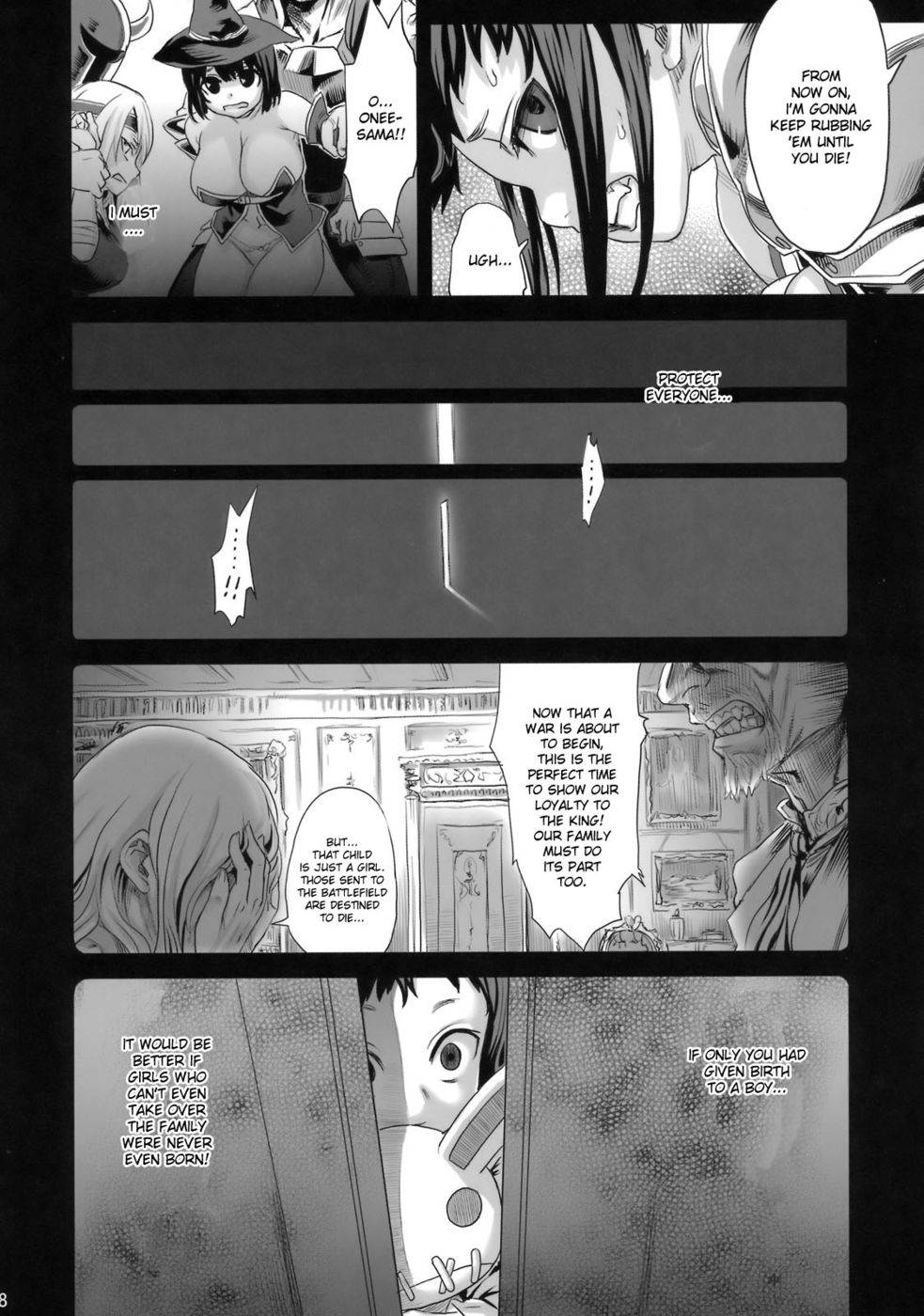 Hentai Manga Comic-Victim Girls 7 - Dog-eat-Bitch-Read-7